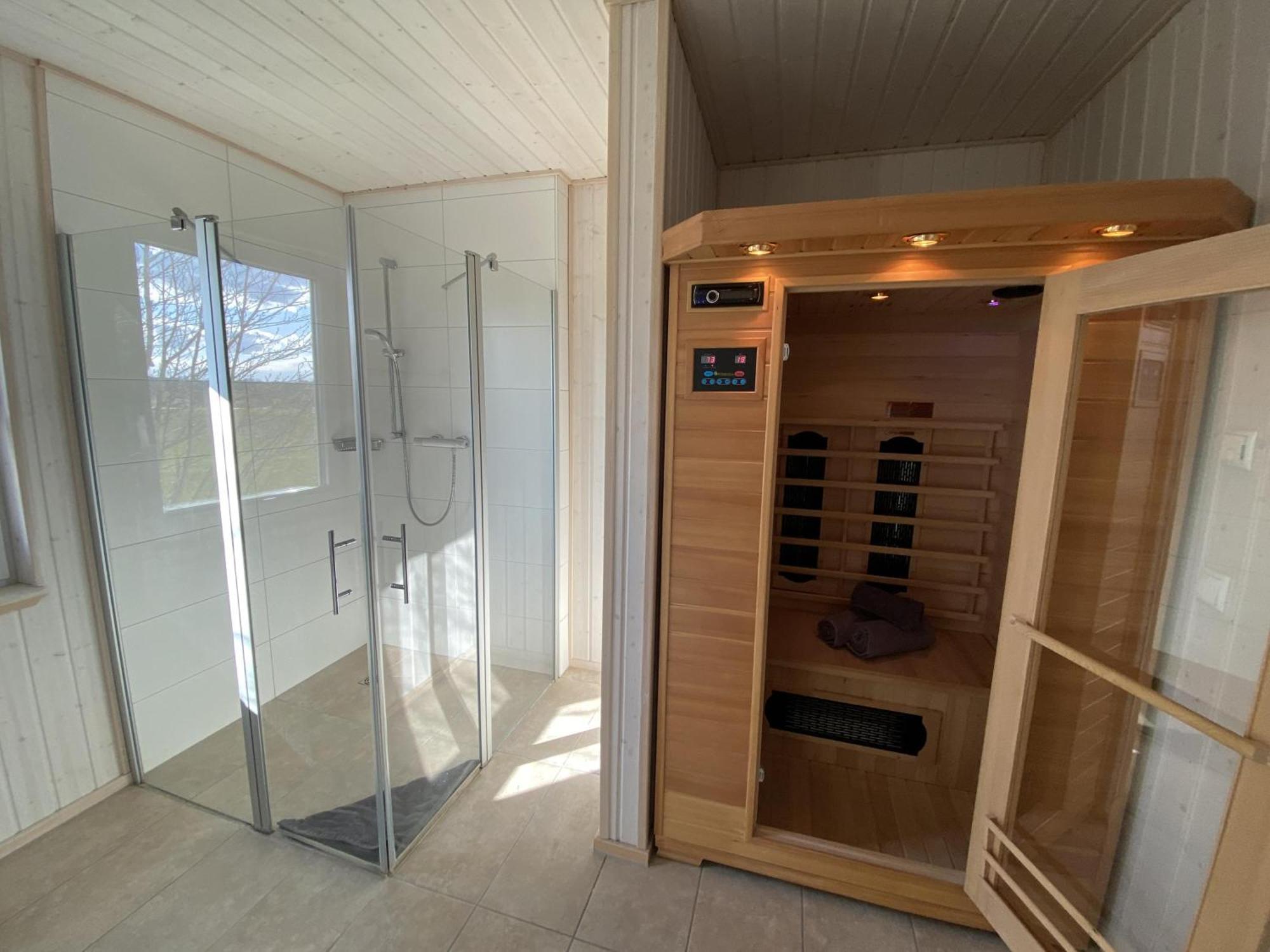 Ferienhaus Skipper Hus By Seeblick Ferien Oro, Kamin,Sauna Olpenitz Luaran gambar