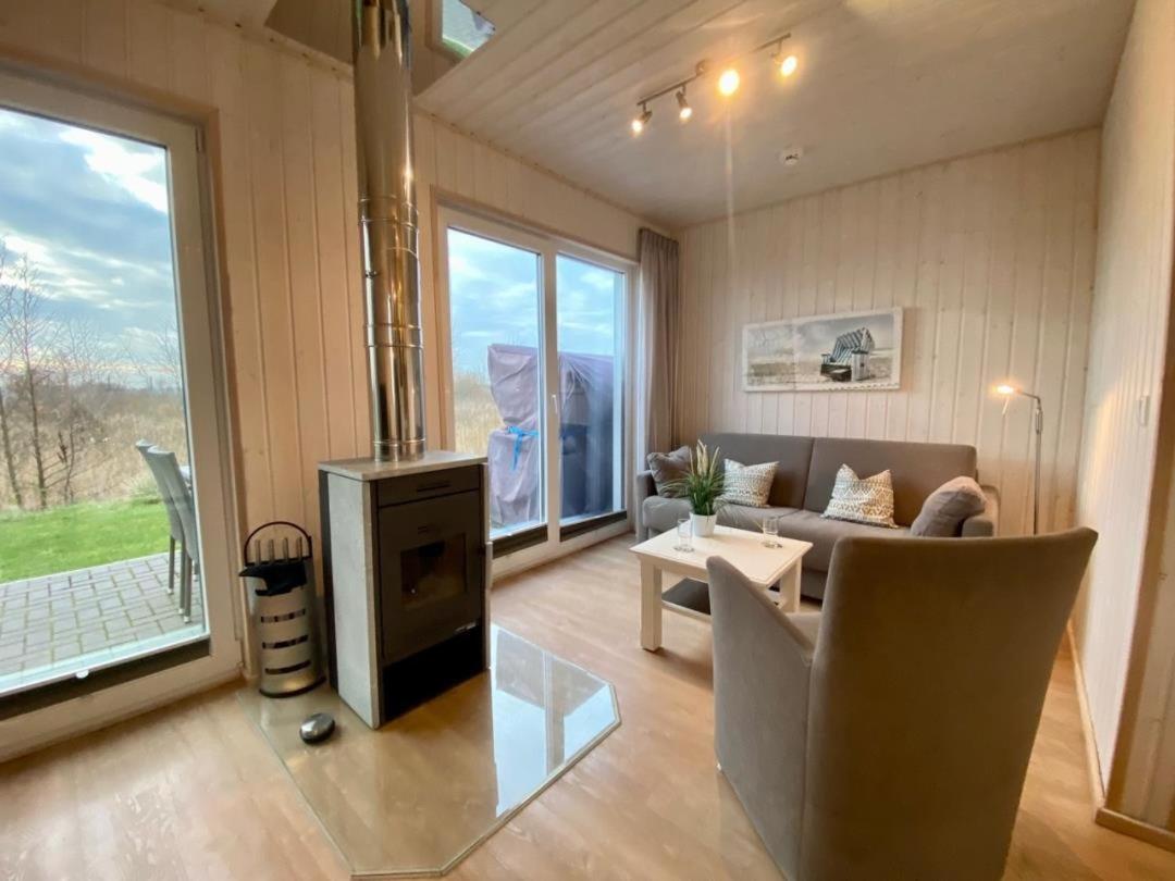 Ferienhaus Skipper Hus By Seeblick Ferien Oro, Kamin,Sauna Olpenitz Luaran gambar
